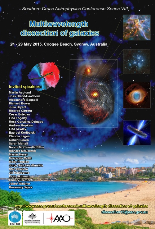 Poster of the Conference "Multiwavelength Dissection of Galaxies". 
